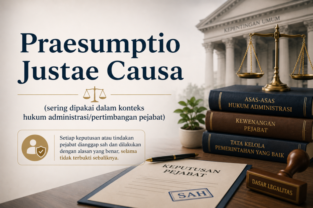 Praesumptio Justae Causa