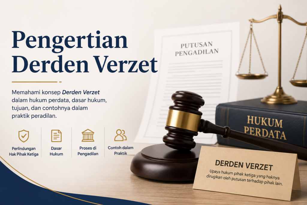 Pengertian Derden Verzet