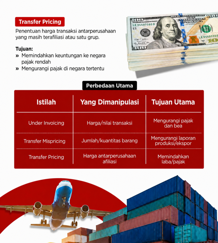 Transfer Pricing - Transfer Mispricing - Underinvoicing Definisi dan perbedaan serta Critical Point -nya